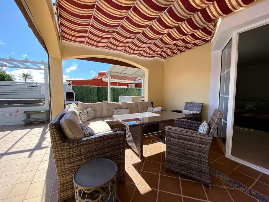 Comfortable Family House With Pool And Jacuzzi Costa De Antigua Bagian luar foto